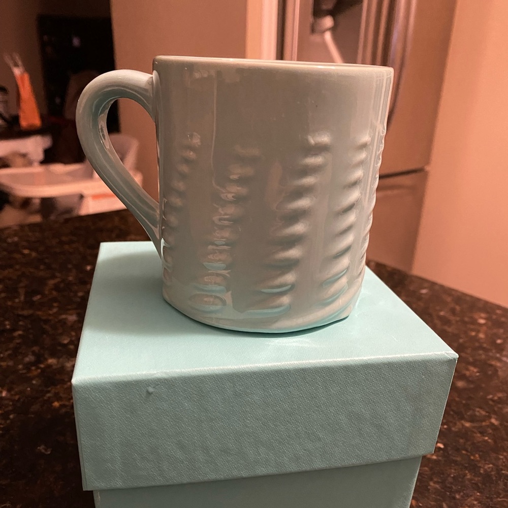 Tiffany & Co blue coffee cup